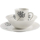 GIBSON HOME NETHERWOOD ROUND DINNERWARE 12PC SET FOR 4 101769.12RM - WHITE - Like New