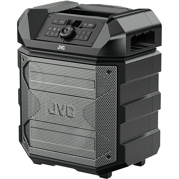 JVC TRAILGATOR 120 RUGGED PORTABLE SPEAKER - BLACK - Like New