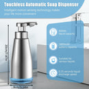 KEKELE Automatic Foaming Soap Dispenser 14 Oz/400ml - Silver - Like New