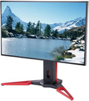 AXM 2789 27" 16:9 WQHD Borderless IPS LCD Gaming Monitor Black/Red - Like New