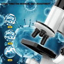 NMM MICROSCOPE 200 X 4800 X MAGNIFYING GLASS CHILDREN, PORTABLE MICROSCOPE SET - Like New