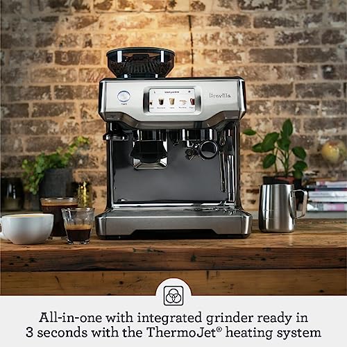 BREVILLE BARISTA 67 FLUID OUNCES - BRUSHED STAINLESS STEEL - BES880BSS - NEW - Brand New