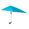 SPORT-BRELLA SPF 50+ ADJUSTABLE UMBRELLA UNIVERSAL CLAMP BRIGHT AQUA XL - Like New