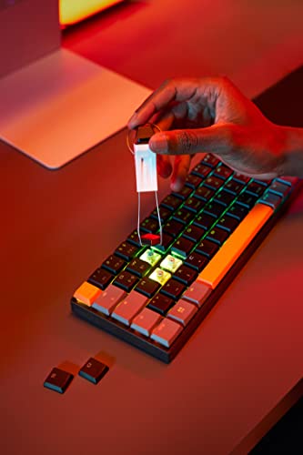 CHERRY MX-LP 2.1 SIZE RGB MX SILVER SPEED SWITCHES KHAKI PINK - KHAKI PINK - Like New