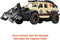 Matchbox RC Jurassic World Dominion Jeep Gladiator, 6-inch Dracorex, Claw - Like New