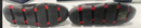 COLE HAAN HEREN 4. ZEROGRAND STITCHLITE OXFORDSNEAKER - SIZE: MEN 12 - BLACK/RED - Like New