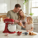 KASSUNKOCH ICE CREAM ATTACHMENT KITCHENAID STAND MIXER, 2-Quart KEM04 - WHITE - Like New
