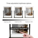 durup Lighted Makeup Mirror Hollywood Mirror Vanity Mirror (16in, Black) - Brand New