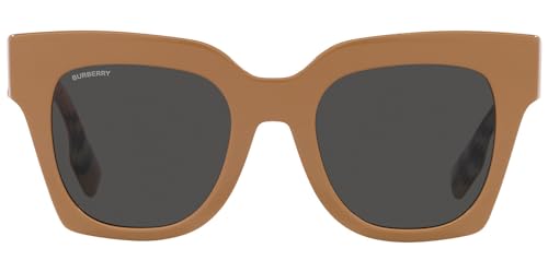 BURBERRY BE 4364 404287 SUNGLASSES DARK GREY LENS, 49MM B4364 - BEIGE/DARK GREY - Like New