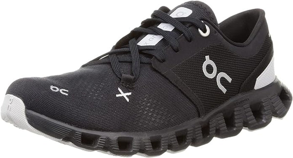 60.98696 On Running Women's Cloud X 3 Sneakers Black 8 - Scratch & Dent