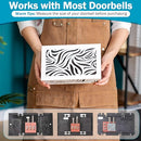 Saillong Doorbell Chime Cover Only, Universal Door Bell Chime Covers - WHITE - Like New