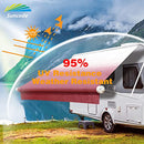 Suncode Reinforced RV Awning Fabric Replacement Heavy-Duty Waterproof Vinyl - Brand New