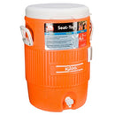 Igloo 5 Gallon Cooler with Seat Lid B01GB5ZIWW - Orange - Brand New