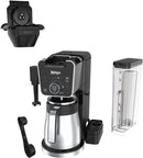 Ninja CFP305 DualBrew Pro 12-Cup Drip Coffee Maker Thermal Carafe - Black/Silver Like New