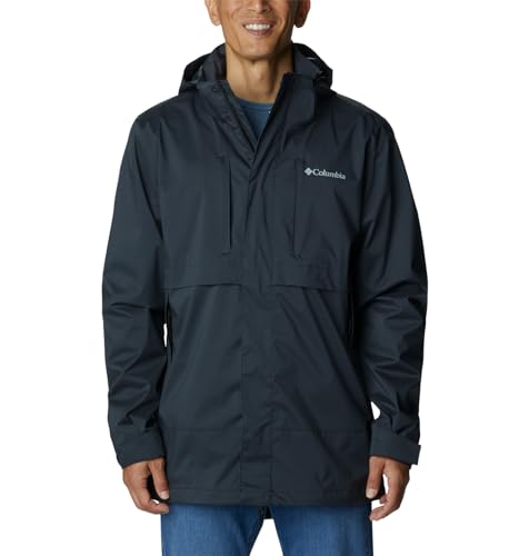 2034531 COLUMBIA MEN'S WRIGHT LAKE JACKET BLACK SMALL - Brand New