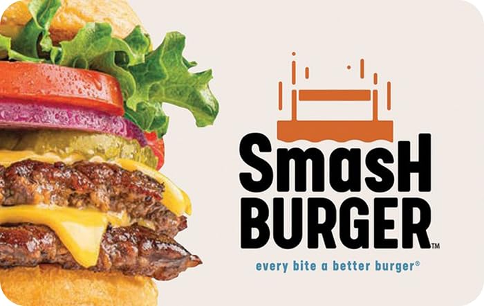 Smashburger $25 eGift Card [Digital Delivery]