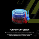 MSI MAG CORELIQUID E360 WHITE AIO ARGB CPU LIQUID COOLER ROTATING CAP - WHITE - Brand New