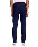IZOD JUNIOR'S UNIFORM SKINNY STRETCH TWILL PANT YOUTH SIZE 5 - NAVY - Brand New