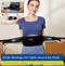 ONLYCARE CORDLESS HEATING PAD BACK MASSAGER Belt Black HW01 - Like New