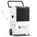 Moiswell 170 Pints Commercial Dehumidifier with Pump, 7,500 - Scratch & Dent