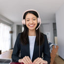 LOGITECH H390 GAMING HEADPHONES WIRED HEADPHONES WITH MIC USB - ROSE - Brand New
