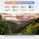 FOOWIN Portable Monitor 15.6" FHD 1080P HDR IPS Travel Monitor VP525 - BLACK - Like New