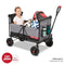 RADIO FLYER THE BEAST MVP WAGON HEAVY DUTY FOLDING COLLAPSIBLE 3992 - GRAY - Like New