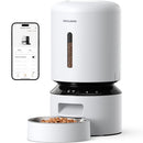 PETLIBRO AUTOMATIC CAT FEEDER 5G WIFI DOG FEEDER FRESHNESS PRESERVATION - WHITE - Like New
