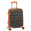 Rockland Melbourne Hardside Expandable Spinner Wheel Luggage, 20" - Charcoal - Brand New