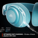 STEELSERIES ARCTIS NOVA 3P WIRELESS MULTI-PLATFORM CONTROL 61688 - AQUA - Like New