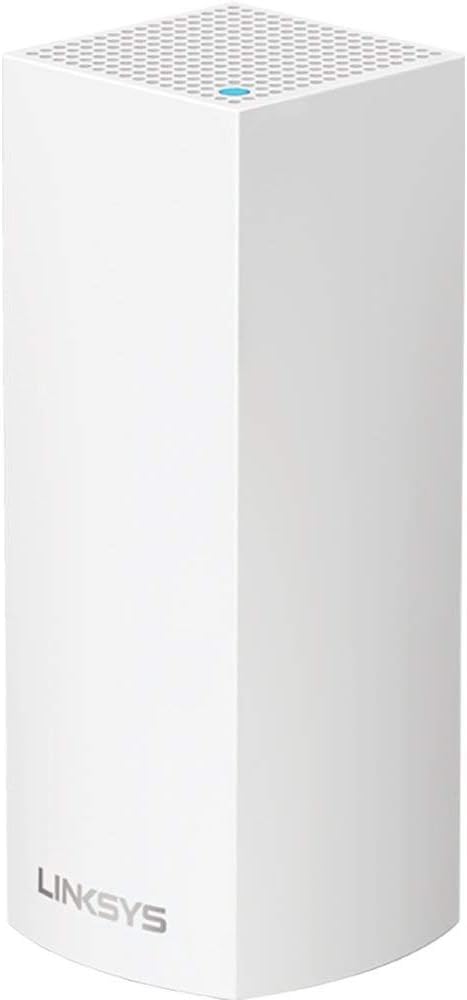 Linksys WHW0301 V2 Velop Intelligent Mesh WiFi System AC2200 - 1 Pack - White Like New