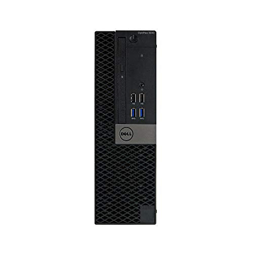 DELL OPTIPLEX 3040 SMALL FORM FACTOR PC I7-6700 16GB 512GB SSD - BLACK - Like New