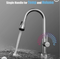WaterSong Touchless Kitchen Faucet Sink w/ Smart Sensor WS062200 Brushed Nickel Like New