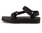 1102435 Teva Women's Midform Universal Leather Sandal Black 9 Like New