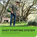 Greenworks 60V 16 in Cordless String Trimmer 4.0 Ah Battery B0BK7JTDYW - Green - Brand New