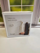 NEST NEW GOOGLE NEST THERMOSTAT G4CVZ SNOW OPEN BOX PROGRAMMABLE APP CONTROLLED - Like New