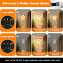 KONDRAS PORCH LIGHT WITH GFCI OUTLETS BUILT-IN LIGHT FIXTURE - Scratch & Dent