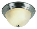 Trans Globe Lighting 58801 BN Del Mar 13 inch Indoor Flushmount B002W3GU0W-NEW - Brand New