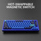 KEYCHRON Q1 QMK CUSTOM MECHANICAL KEYBOARD - VERSION 2 - NAVY BLUE - Like New