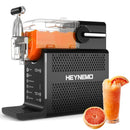 HEYNEMO SINGLE-TANK SLUSHIE MAKER WITH RAPID CHILL,SELF-CLEAN,5 MODE - BLACK - Like New