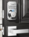 Zowill Fingerprint Door Lock Keypad 2 Handles Keyless DK02A - Stain Nickel Like New