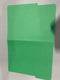 OFFICE DEPOT 2-TONE FILE FOLDERS, 1/3 CUT, LETTER SIZE, PACK OF 24 - GREEN - Like New