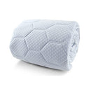 OVERSTOCK ARCTIC SLEEP COOLING GEL MEMORY FOAM MATTRESS QUEEN - ARCTIC - Like New