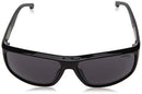 CARRERA MEN'S 8038/S RECTANGULAR SUNGLASSES 61MM, 15MM - BLACK/GRAY - Like New