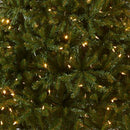 NATIONAL TREE COMPANY PRE-LIT ARTIFICIAL CHRISTMAS TREE GREEN DUNHILL FIR 7.5 FT - Like New