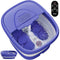 BEAUMOI FOOT SPA COLLAPSIBLE FOOT BATH MASSAGER HEAT REMOTE TIMER - PURPLE - Like New