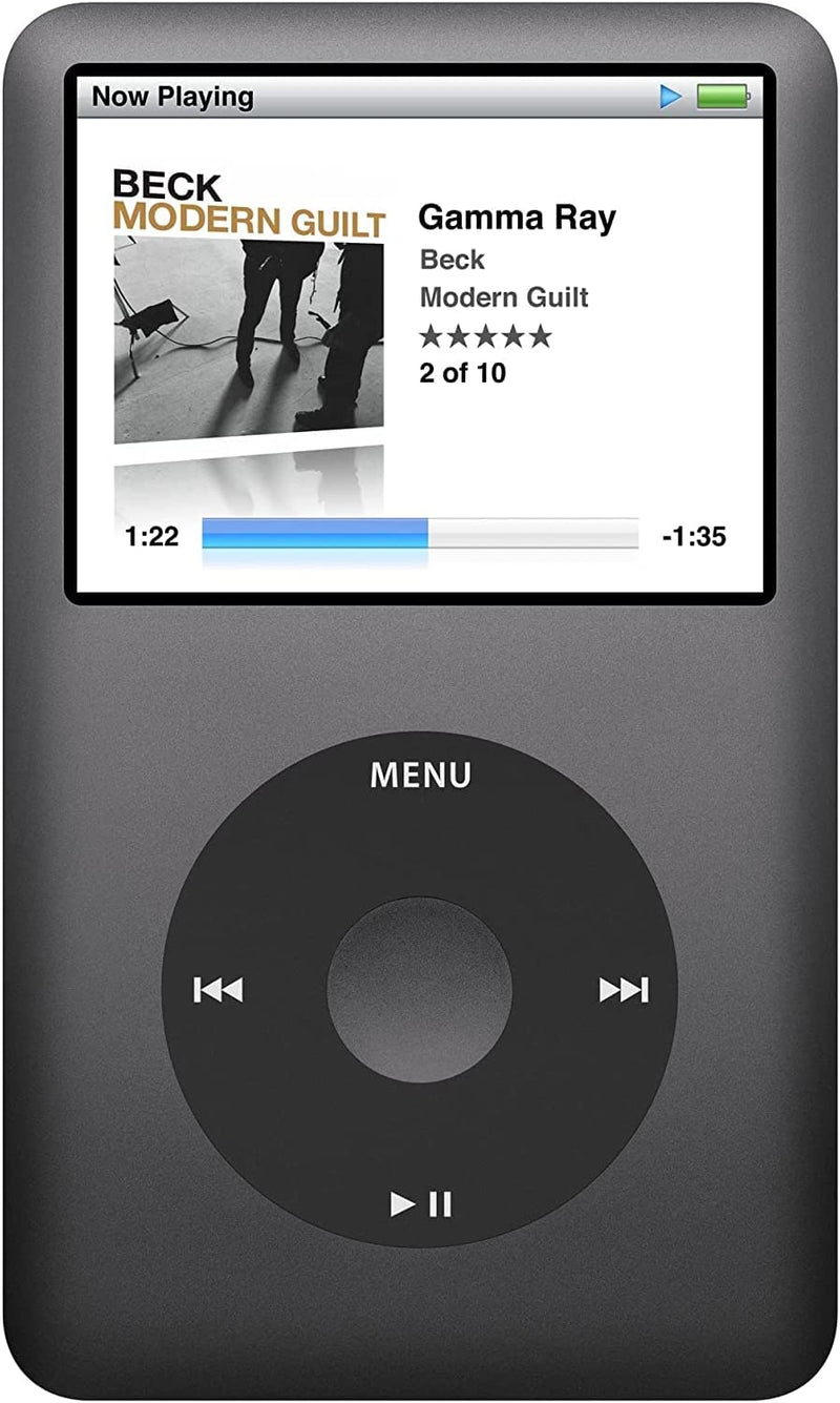 Apple iPod Classic 7th Generation 120GB MP3 MP4 Player MB565LL/A Black Like New