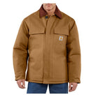 0C0003 Carhartt Men's LOOSE FIT DUCK INSULATED C003 Coat MEN 3XL Brown - Brand New