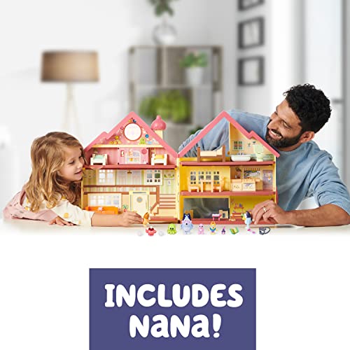 BLUEY ULTIMATE LIGHTS SOUNDS PLAYHOUSE TOY BOX 2.5-3 FIGURES AMAZON EXCLUSIVE - Like New