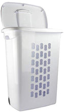 Sterilite Ultra Wheeled Laundry Hamper with Lid B001GQVS2Q - White - Brand New